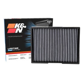 K&N VF2012 Washable and Reusable Car Cabin Air Filter Pack of 1 White