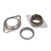 2.5in Donut Gasket with 2pcs Exhaust Manifold Flange for 2