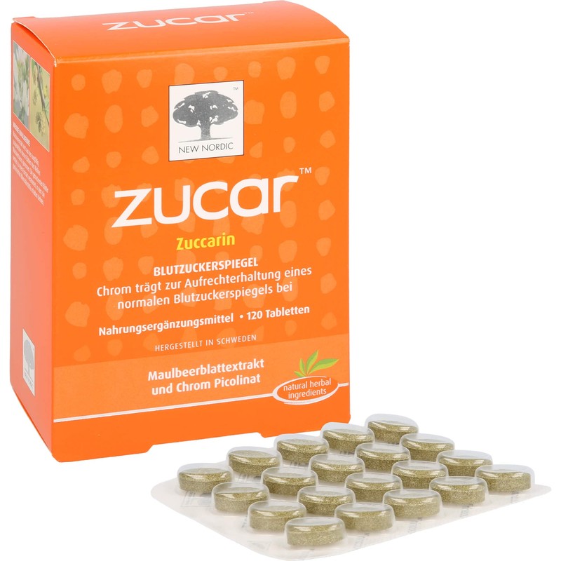 Zucar Zuccarin Tablets Pack of 120
