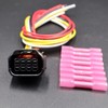 8-Way LED Light Headlamp Headlight Connector Compatible with Honda Civic