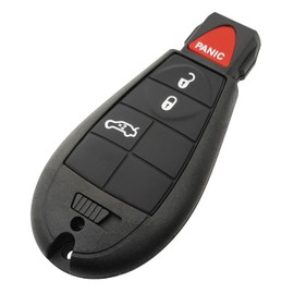 jokmoest Keyless Entry Replacement Key Fob Cover Case fit for Chrysler 300 Town Country Dodge Challenger Charger Grand Caravan Dodge 1500 2500 3500 Keyless Remote Entry Key Fob