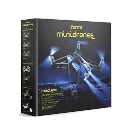 Parrot Mini Drones Maclane Police Bluetooth Airborne Night Drone - Blue - RETAIL