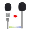 SUNMON Pop Filter for Rode Wireless Go Handheld Adapter, Mic