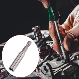 Pack of 10 Magnetic Bit Holder, Quick Change Bit Holder, 1/4 Inch Magnetic Bit Extension Set, Cordless Screwdriver, Professional Hex Shank Impact Bit Holder for Drill, Screwdriver