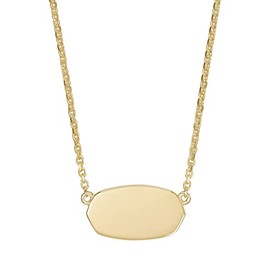 Kendra Scott Elisa Pendant Necklace in 18K Gold Vermeil, Fine Jewelry for Women