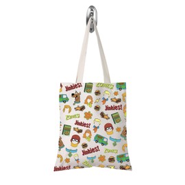 Cartoon Movie Makeup Bag Machine Gift Jinkies and Zoinks Zipper Makeup Bag (Jinkies Tote CA)