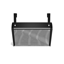 TRU RED Staples 1 Pocket Mesh Letter Wall File, Black, 2/Pack (TR57579-CCVS)