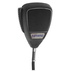 CAD Audio Astatic 611L Omnidirectional Dynamic Palmheld Microphone with Talk Switch, black
