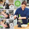 Rotary Cheese Grater with Handle, Cheese Grater Hand Crank, Fast