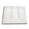 Ventilation Grille LG-5040 W Slat Grille Aluminium White Powder Coated