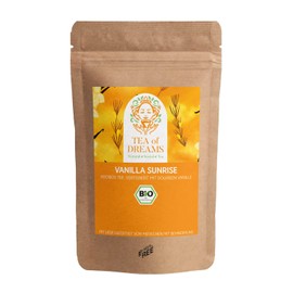 Rooibos Tea Vanilla Organic | "Vanilla Sunrise" | with Bourbon Vanilla Pieces | Loose Tea | 250 g
