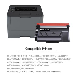 TN3480 TN-3480 Toner for Brother HL-L5100DN HL L5100DN MFC-L5750DW MFC-L5700DW HL-L5200DW HL-L6400DW DCP-L5500DN HL-L5000D DCP-L5600DN DCP-L5650DN HL-L6650DN HL-L6650DN HL-L6650DN HL-L6600DN 200DW DW T2N 3480 3430 TN3430 TN-3430 (Black)