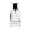Enslz 50ml 1.7 OZ Refillable Glass Perfume Bottles Empty Travel