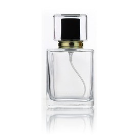 Enslz 50ml 1.7 OZ Refillable Glass Perfume Bottles Empty Travel Perfume Atomizer Perfume Spray Bottle with Funnels (Black)