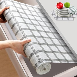 Lifetree Drawer Liners Shelf Liner 30x300cm Non Slip for Kitchen Cupboards Cabinet Mats Protector Liners for Shelves Washable Waterproof Oil-Proof