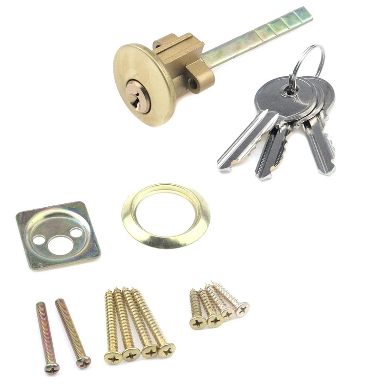 MY MIRONEY Jimmy Proof Deadbolt Lock Heavy Duty Safety Single