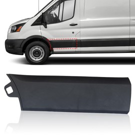 APASQRO Front Left Side Sliding Door Body Molding Trim for Transit 150 250 350 HD 2015-2019 Cargo Van Lower Panel Cover Accessories, Drvier Side, 1PC