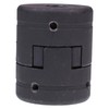 ZTUOAUMA 1/2'' to 7/8'' L075 Flexible 3-Piece L-Jaw Coupling Coupler