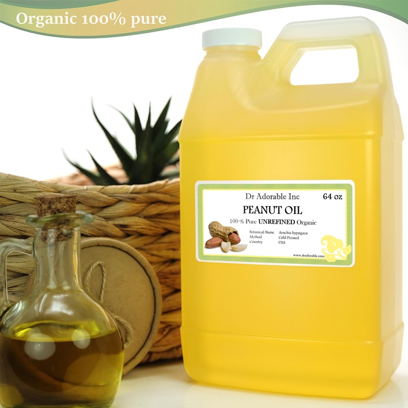 Dr Adorable - 64 oz - Peanut Oil Unrefined -