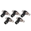 L Type Right Angle Throttle Valve Quick Fitting Convenient Elbow