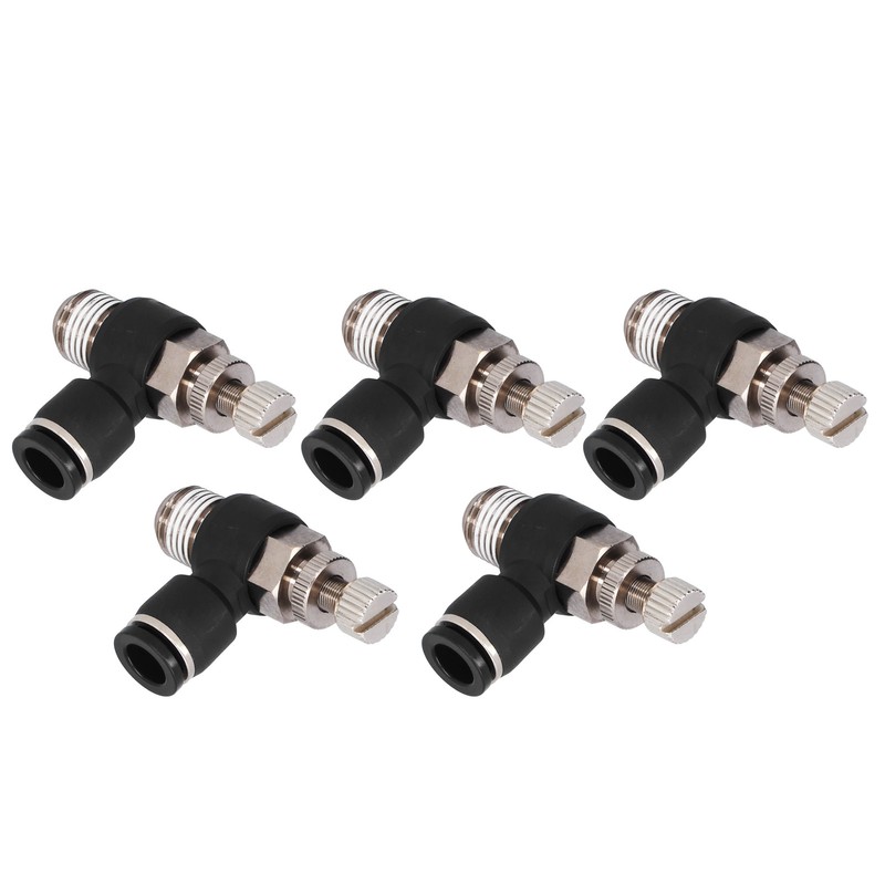 L Type Right Angle Throttle Valve Quick Fitting Convenient Elbow
