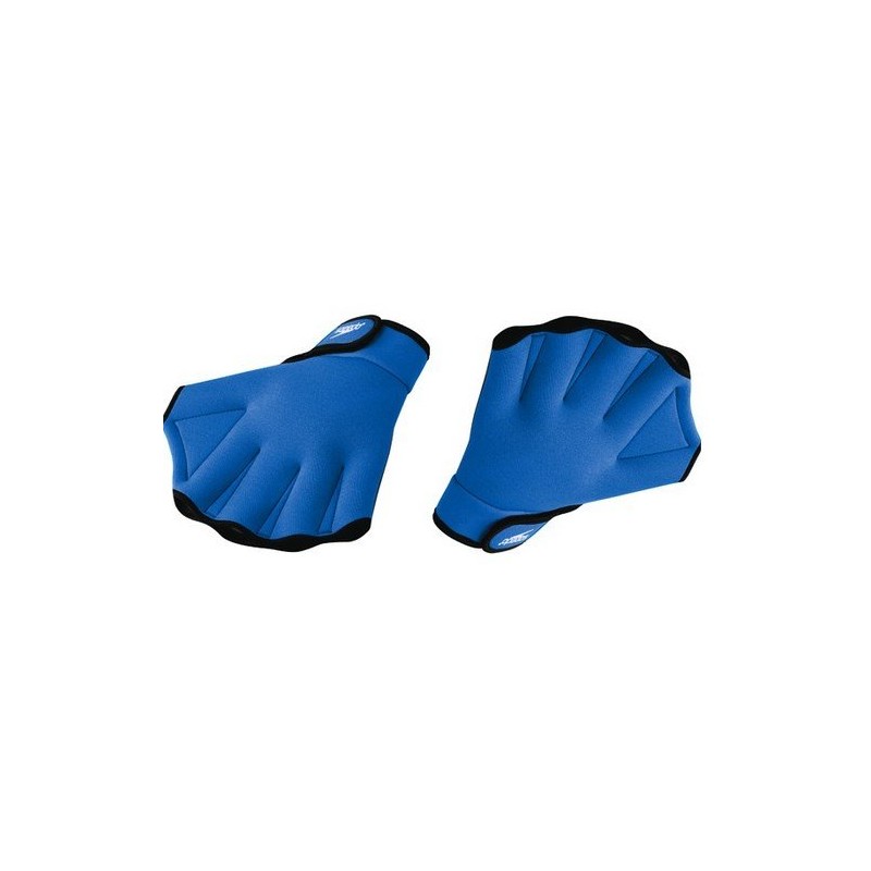 Speedo Unisex Swim Training Gloves Aquatic Fitness, Royal, X-Large