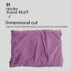 Electric Hand Warmer USB Folding 3 Temperature Gears Quickly Heating