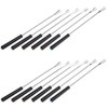 marion10020 Set of 12 Stainless Steel Fondue Forks with Plastic