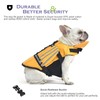 Dog Life Jacket with Chin Float, Wings Design Dog Life