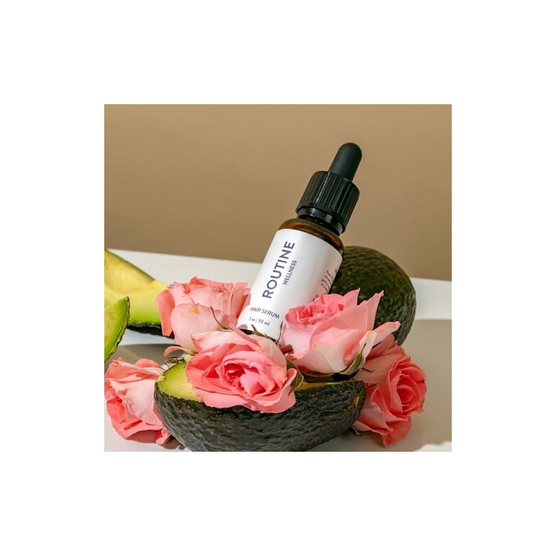 Routine Wellness Suero Avanzado Para El Cabello Tratamiento Nutritivo Del