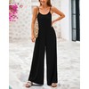dowerme Women's Summer One Piece Jumpsuits 2025 Casual Spaghetti Strap
