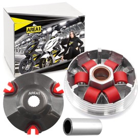 Area1 Tuning Variomatic + Clutch Compatible with 50 cc 2-Stroke Piaggio TPH Zip NRG MC2 MC3 Power Liberty Gilera Runner Aprilia SR 50 R Racing Sport Street Sportcity MY Vespa ET2 S Primavera Derbi GP1