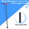 Eapele Water Meter Key 28 inch Enforced Steel T-Handle With