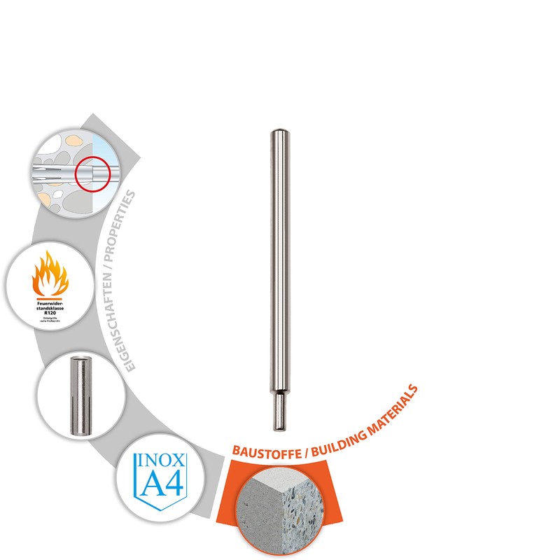 TOX Setting Impact Tool M8, 1 Piece, 02900094