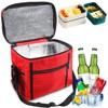 Sunshine Smile Cool Bag, Collapsible Picnic Cooler Bag, Thermal Bag,