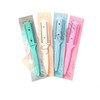Leg Hair Razor, Hair Thinning Comb, Comb Shears Hair Cutting Comb - Random 9ea