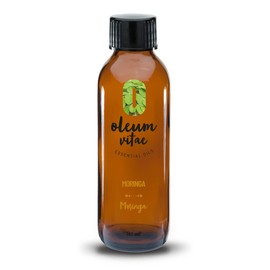 OLEUM VITAE Aceite Esencial de Moringa. Moringa Oleifera. 100% Puro y Orgánico. Certificado USDA ORGANIC. Aplicación Interna y Externa. 15ml