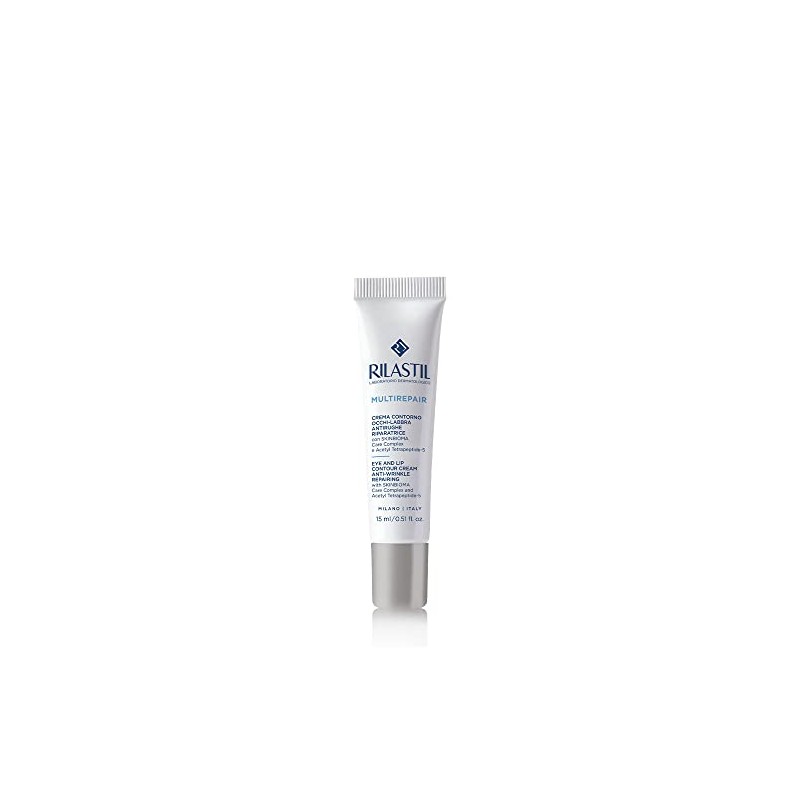 Rilastil Multirepair Crema Contorno Occhi Labbra Anti-Rughe Riparatrice 15 ml