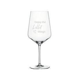 Spiegelau & Nachtmann Style Lillet Glass 630 ml with Engraving Enjoy the Lillet Things - Lillet Lovers - Made in Germany - Gift Idea - Lillet Wildberry (Lillet, Lillet Things)