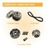 KRGUOD GY6 50cc Performance Clutch Set（with 669 belt）, Fit for