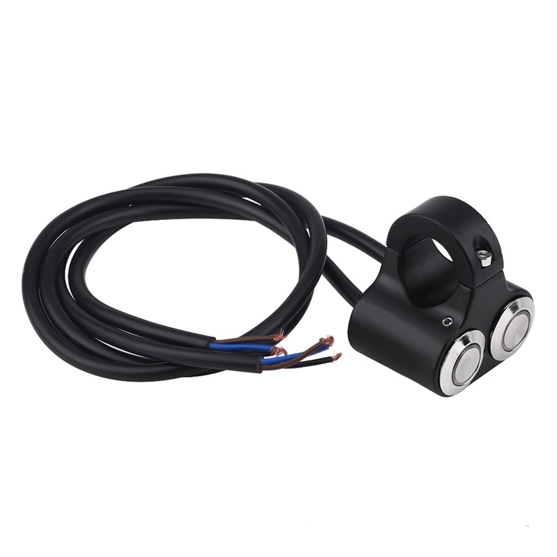 7/8inch 22mm Motorcycle Handlebar Switch Headlight Brake Fog Light ON/OFF