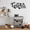 Coffee Bar Decor Metal Coffee Bar Sign Rustic Wall Decor
