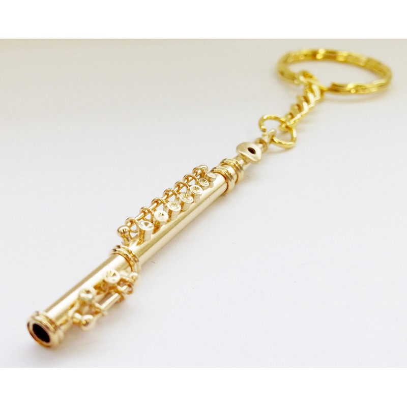 Sunrise Sound House sanraizusaundohausu Miniature Musical Instrument Metal Flute 5.5 cm