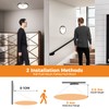 slochi Pack of 2 LED Ceiling Light with Motion Sensor