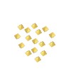 WedDecor 8mm Pyramid Studs Square Spike Punk Head for Leathercrafts,
