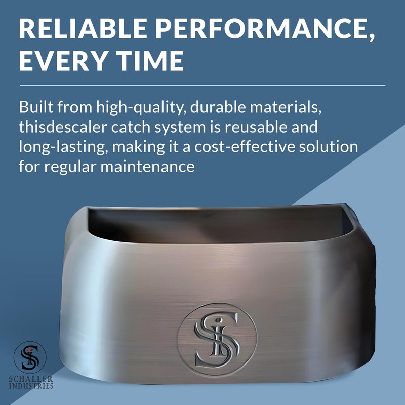 S I Espresso Machine Descale Catch System with Adjustable Drainage