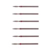 MZCMSL Juego de brocas para cutículas de llama con funda,
