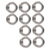 10Pcs Lifting Eye Nut Stainless Steel Ring Shape Fastener Tools