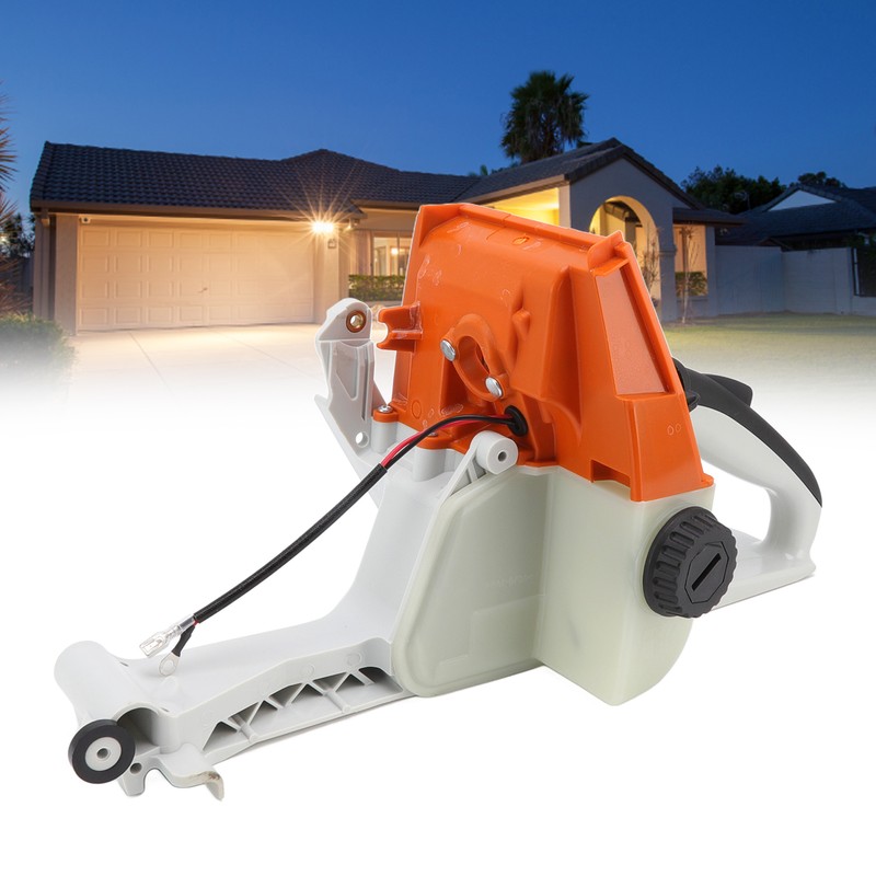 Gas Fuel Tank Back Rear Handle with Cover Replacement Part