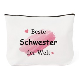 Sister Gift for Sisters, Gifts for Sisters Christmas, Cosmetic Bag, Best Big Sister Gifts, Birthday Gift, Mother's Day Gift, Birthday, Valentine's Day, Cosmetic Bag